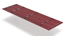 Cut-Out Zehnder ZFP Urban Heating and cooling ceilings Angled view