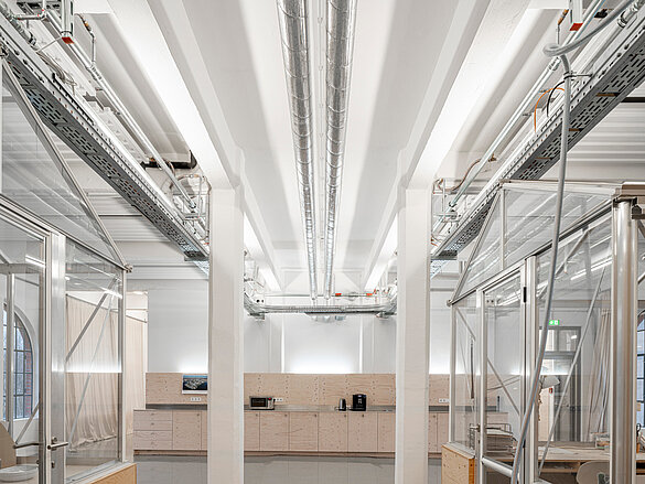 Zehnder ZFP, RHC, CP, Ceiling Panel, Zehnder, Reference, office, IBA, open factory, apolda