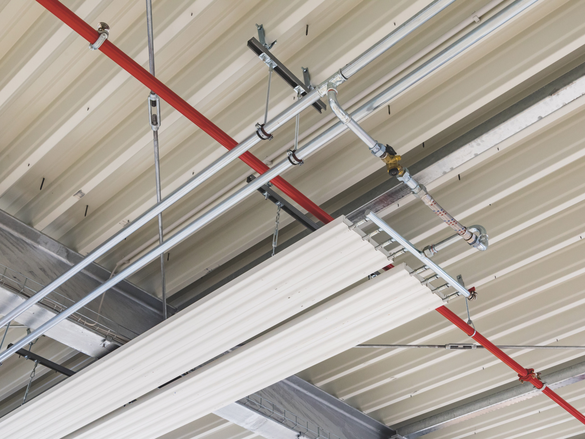 Reference Zehnder ZIP Heating and cooling ceilings Bottom view